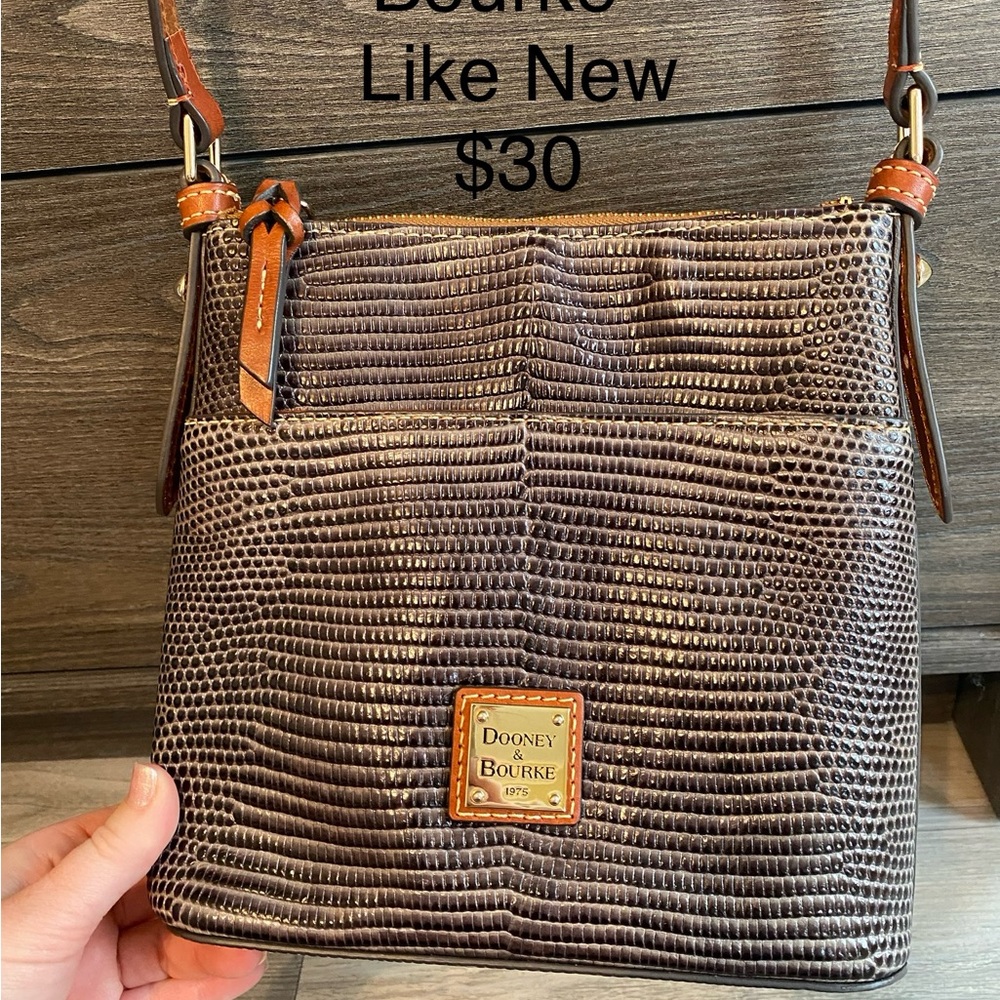 Dooney & Bourke Brown Crossbody Bag